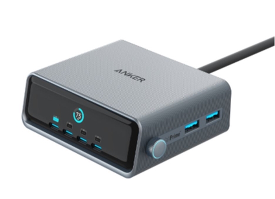 Изображение Ładowarka Prime 250W 4xUSB-C 2xUSB-A Czarna 
