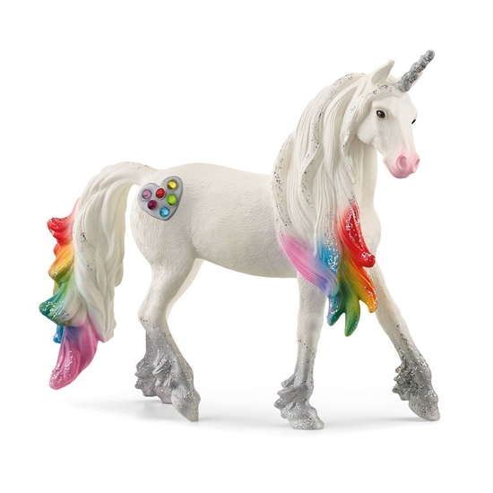 Picture of Schleich bayala         70725 Rainbow Unicorn Stallion