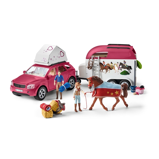 Picture of Schleich Horse Club        42535 Horse Adventure w. Car & Trailer