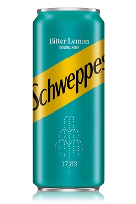 Picture of Gāzēts dzēriens SCHWEPPES Bitter Lemon, bundžā, 0.33l (min. pasūtījums 24gb.)
