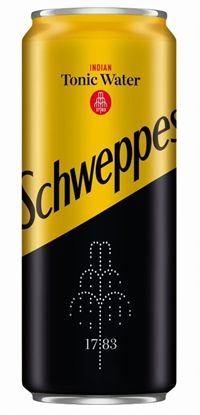 Picture of Gāzēts dzēriens SCHWEPPES Tonic Water, bundžā, 0.33l (min. pasūtījums 24gb.)