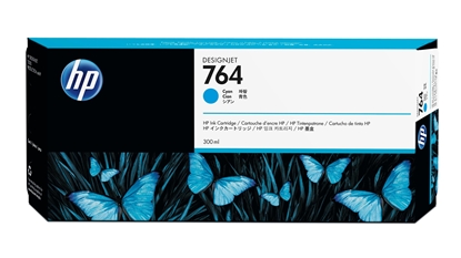 Picture of HP 764 300-ml Cyan Ink Cartridge