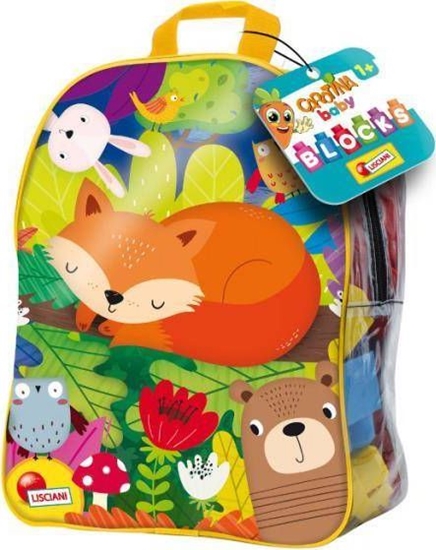 Picture of Lisciani Carotina Baby klocki w plecaku (79902)