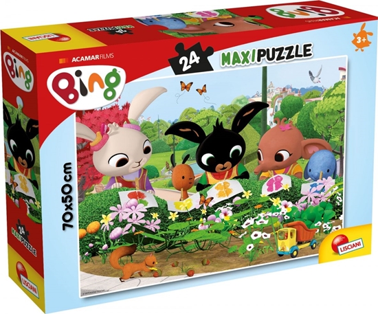 Picture of Lisciani Puzzle Maxi 24 elementów Bing Obserwacja natury