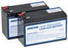 Picture of AVACOM AVA-RBP02-12090-KIT - BATTERY FOR UPS CYBERPOWER, EATON, EFFEKTA, FSP FORTRON, HP, LEGRAND