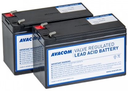 Attēls no AVACOM AVA-RBP02-12090-KIT - BATTERY FOR UPS CYBERPOWER, EATON, EFFEKTA, FSP FORTRON, HP, LEGRAND