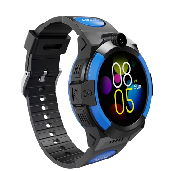 Picture of iWear LT32 Durable 4G Sim GPS Tracking IP67 Kids Watch & Phone Call with Chat Camera Black Blue