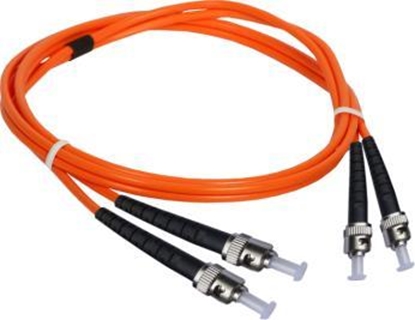 Attēls no Alantec Patch cord MM OM2 ST-ST duplex 50/125 3.0m (FOC-STST-5MMD-3)