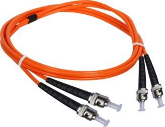 Picture of Alantec Patch cord MM OM2 ST-ST duplex 50/125 3.0m (FOC-STST-5MMD-3)