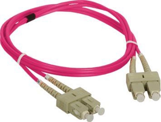 Picture of Alantec Patch cord MM OM4 SC-SC duplex 50/125 3.0m (FOC-SCSC-5MMD-3-4)