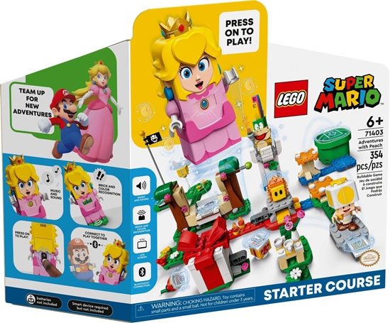 Изображение LEGO 71403 Adventures with Peach STARTER Course Building Sets