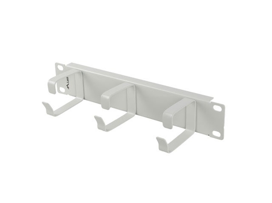 Picture of Organizer kabli 10 cali z 3 metalowymi uchwytami TYP B szary