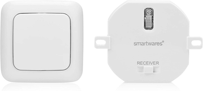 Attēls no Ecost customer return Smartwares Plug & Connect Home Kit for Wireless Lighting up to 1000 Watt Moun