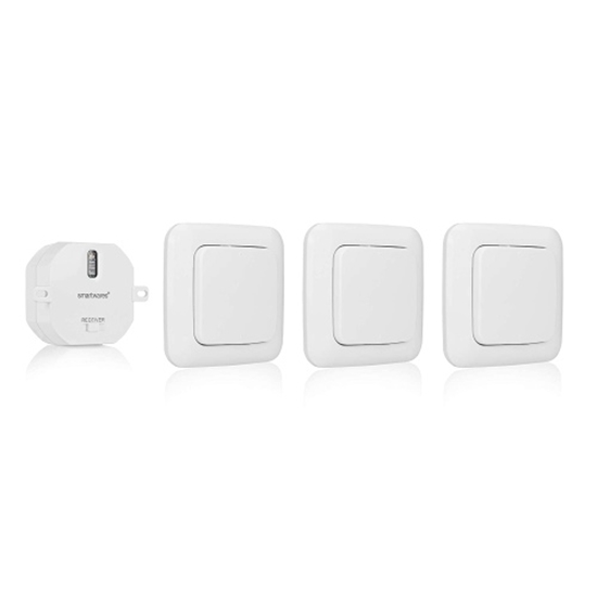 Изображение Ecost customer return Smartwares SH499567 Bedroom Light Switch Set Plug & Connect 1 Builtin Switch