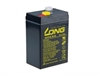 Picture of LONG 6V 4,5AH LEAD-ACID BATTERY F1 (WP4.5-6)
