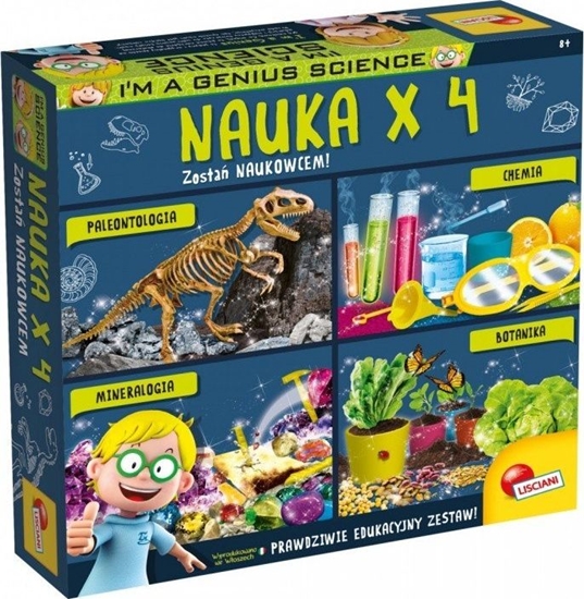 Picture of Lisciani Zestaw naukowy I'M A Genius Nauka x 4