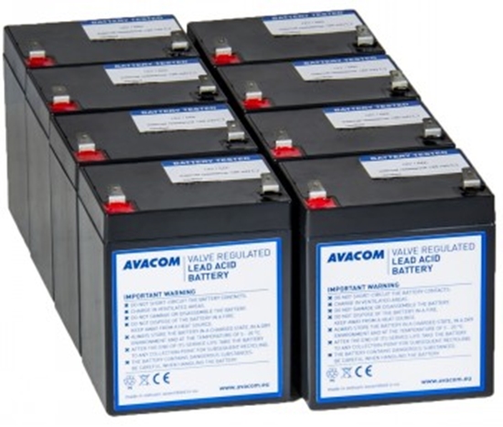 Picture of AVACOM BATTERY KIT FOR RENOVATION RBC152 (8PCS OF BATTERIES TYPU HR)