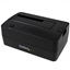 Attēls no StarTech.com Single Bay USB 3.1 to SATA Hard Drive Docking Station, USB 3.1 (10 Gbps) Hard Drive Dock, External 2.5/3.5" SATA III HDD/SSD Docking Station, Top-Loading Hard Drive Bay