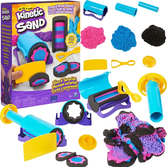 Picture of Spin Master Kinetic Sand Piasek kinetyczny Zaskakujace efekty. Zestaw z akcesoriami 6063482 Spin Master