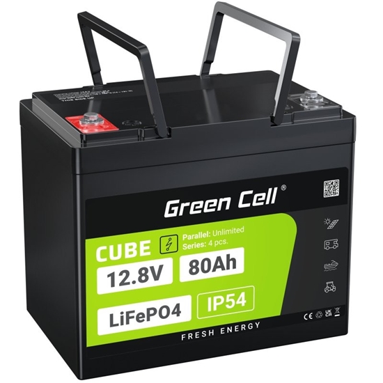 Picture of Akumulator CUBE LiFePO4 80Ah 12V/12.8V 1024Wh 