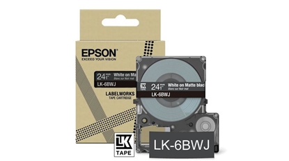 Picture of Epson LK-6BWJ Black, White
