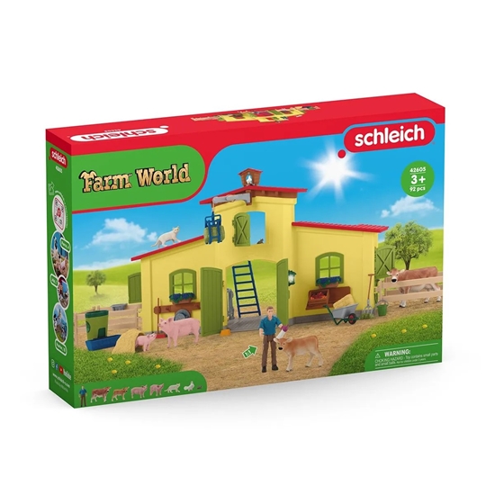 Изображение Schleich Farm World    42605 Large Farm with Animals & Acc.
