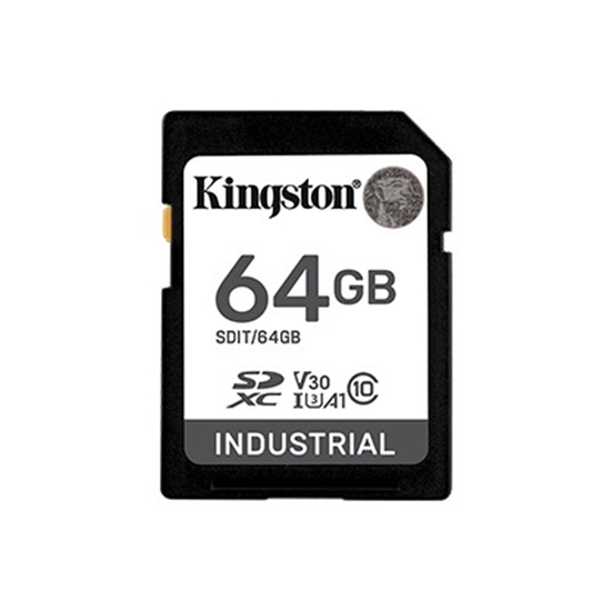 Изображение KINGSTON 64GB SDXC Industrial C10 UHS-I