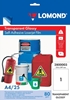 Picture of Lomond PET Laserjet Film Self Adhesive Transparent Glossy A4, 25 sheets
