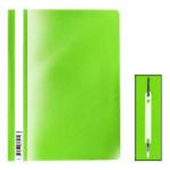 Picture of *Ātršuvējs A4 neon zaļš ar caurspīdīgu vāku