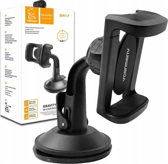 Picture of . DENMEN UCHWYT SAMOCHODOWY KOKPIT CZARNY DH17