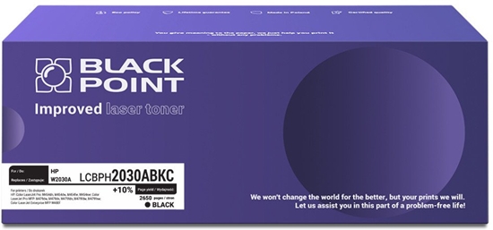 Picture of [LCBPH2030ABKC] Toner Black Point Color (HP W2030A) chip NEW