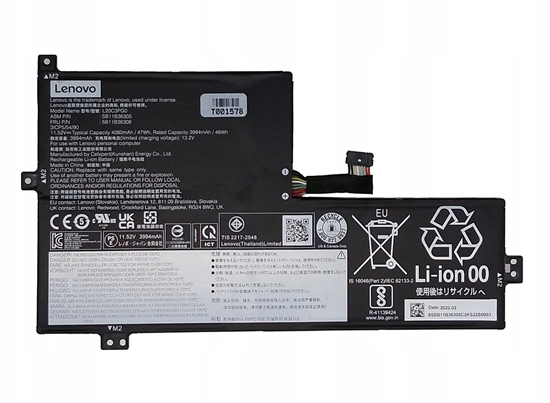 Picture of 11.52V 47Wh 3-cell lithium-ion battery