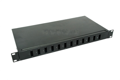 Picture of 19" Fiksēts Optiskais komutācijas panelis ar kaseti, 12 port SC duplex / LC quad