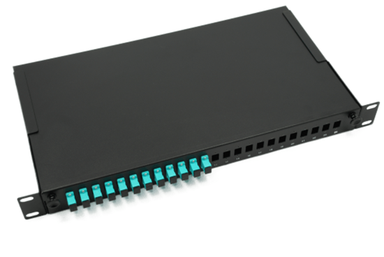 Picture of 19" Fiksēts Optiskais komutācijas panelis ar kaseti, 24 port SC simplex / LC duplex