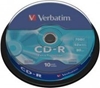 Picture of 1x10 Verbatim CD-R 80 / 700MB 52x Speed Extra Protection CB