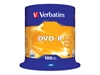 Picture of 1x100 Verbatim DVD-R 4,7GB 16x Speed, matt silver