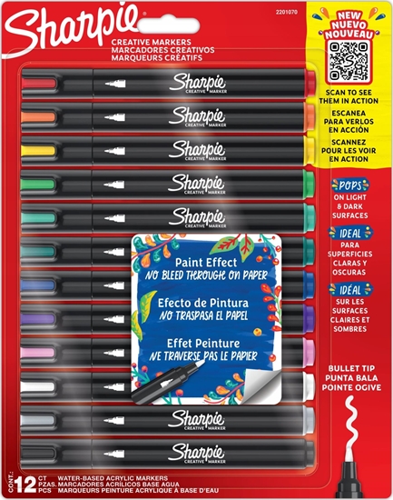 Picture of 1x12 Sharpie Creative Marker Acryl Kugelspitze