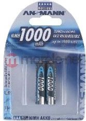 Изображение 1x2 Ansmann NiMH rech. battery 1000 Micro AAA 950 mAh