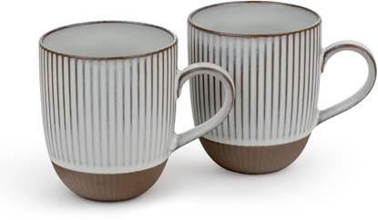 Attēls no 1x2 Bredemeijer Mugs Ingo  450ml Mugs Stoneware white Str.147081