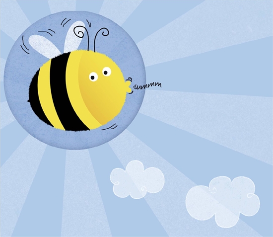 Picture of 1x25 Daiber  Biene         13x18 Kids Portrait folders 13328