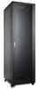Изображение 22U 19'' Grīdas komutācijas servera skapis/ 600 x 600 x 1195mm/ Melns/ Nesalikts