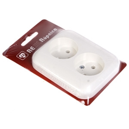 Picture of 2-viet. kontaktligzda z/a bez zem.