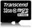 Изображение Karta Transcend 10M MicroSDHC 32 GB Class 10  (TS32GUSDC10M)