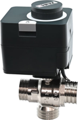 Изображение 3-ceļu pārsl. vārsts 3/4”ā.v., kvs 5.8, 230V (1241