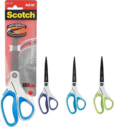 Picture of 3M Noyczki biurowe SCOTCH®, tytanowe, 20cm, mix kolorów