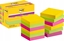 Attēls no 3M Post-It 622-12SS-CARN, Square, Green, Pink, Yellow, Paper, PEFC, 47.6 mm, 47.6 mm