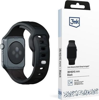 Picture of 3MK 38/40/41 mm Black - 3mk Silicone Watch Strap for Apple