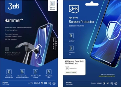 Picture of 3MK 3MK AIO HAMMER PHONE 5szt DRY-WET