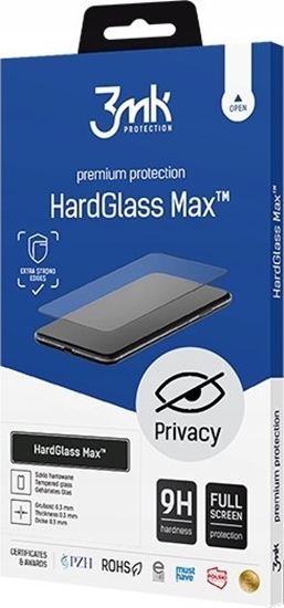Picture of 3MK 3MK HardGlass Max Privacy Sam S24 Ultra czarny/black, Fullscreen Glass