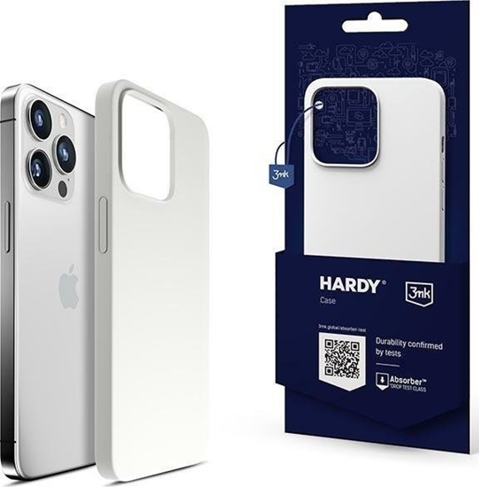 Изображение 3MK 3MK Hardy Case iPhone 13 Pro Max 6,7" srebrno-biay/silver-white MagSafe